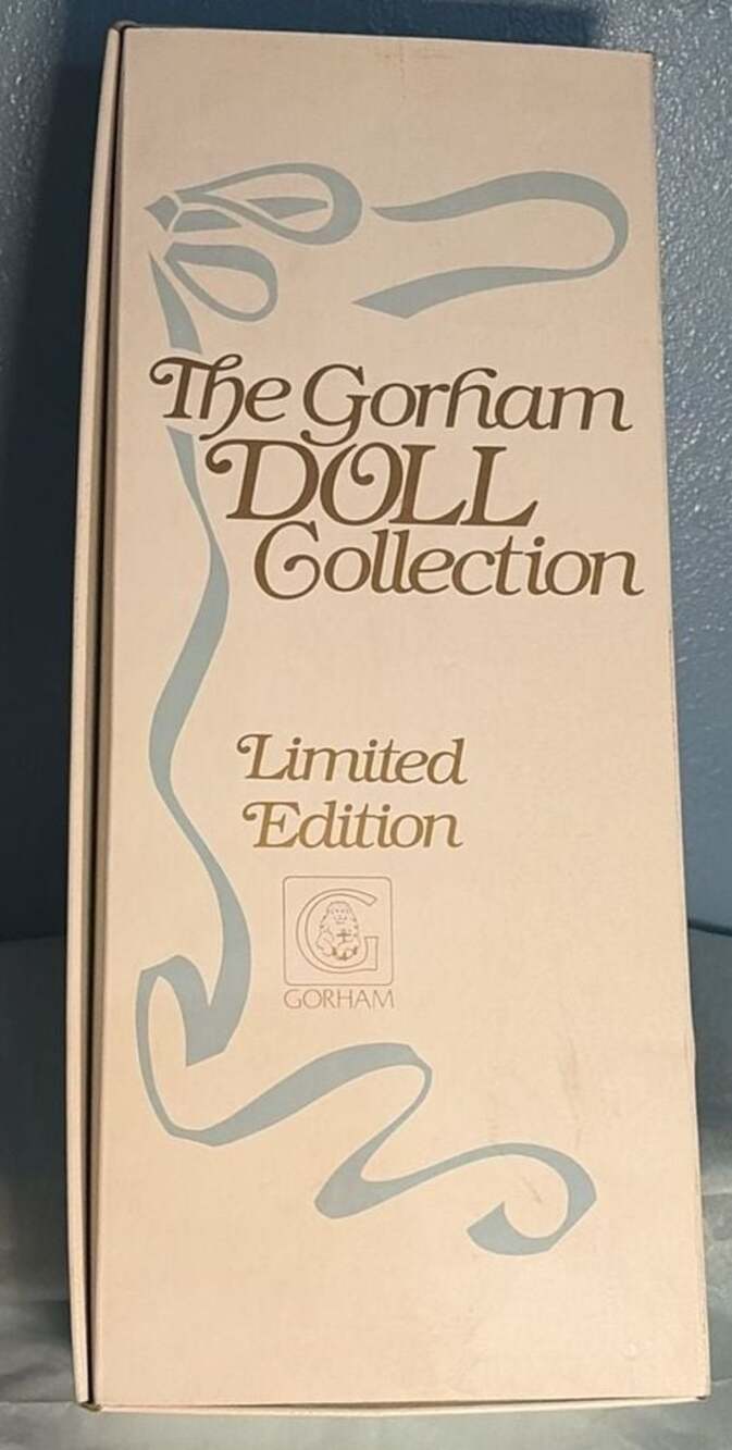 Vintage1983 Gorham Doll Collection Ashley Musical Porcelain Doll Limited Edition